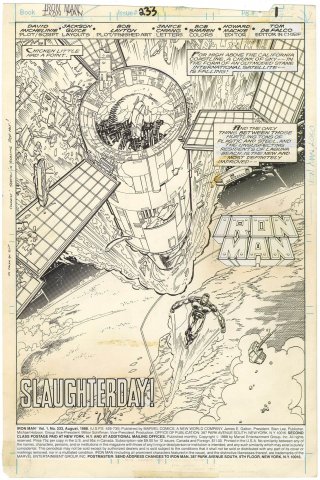 Iron Man #233 p1 (Splash)
