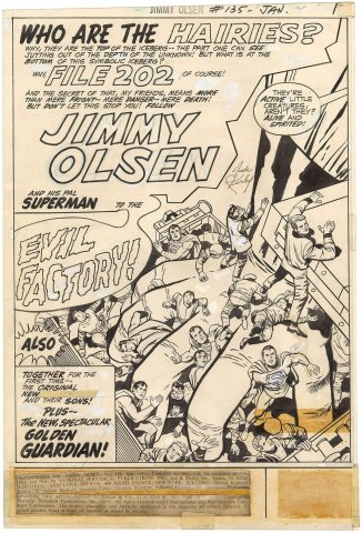 Superman’s Pal Jimmy Olsen #135 p1 (Signed-Splash)