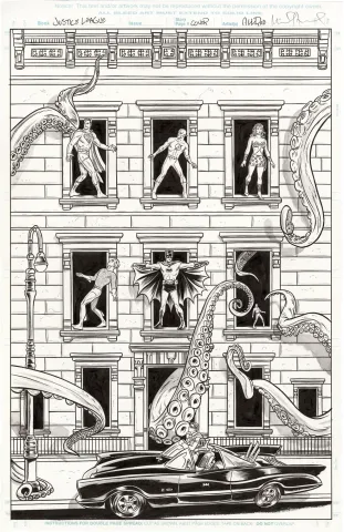 Justice League of America #31 Variant Cover (Signed)