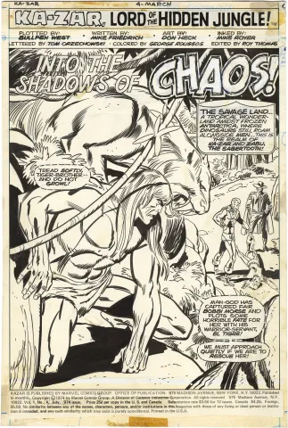 Ka-Zar #4 p1