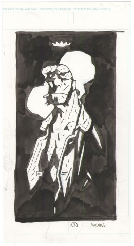 Hellboy King Sketch 2