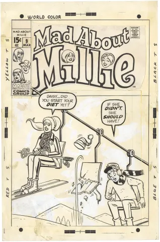 Mad About Millie #9 Cover