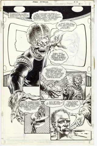 Mars Attacks #4 p4 (Splash)(Decapitation)