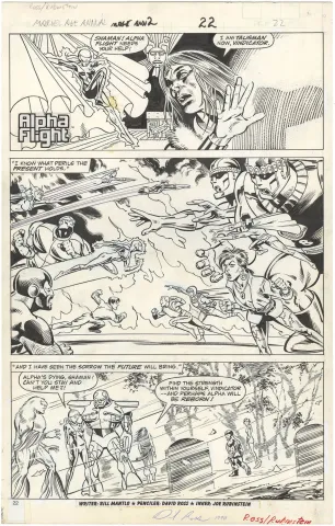 Marvel Age Annual #2 p22 (Alpha Flight)