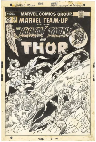 Marvel Team-Up #26 Cover