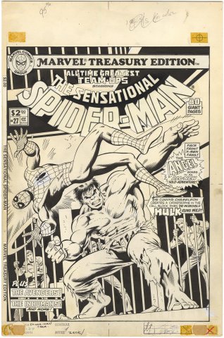 Marvel Treasury Edition - Sensational Spider-Man #27 Cover