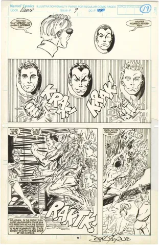 Namor, The Sub-Mariner #9 p19 (Signed)