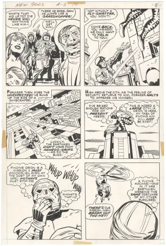 New Gods #10 p7 (Forager!)