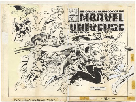 Official Handbook of the Marvel Universe #9 Cover