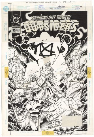 Outsiders #15 Cover