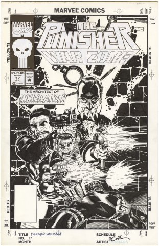 Punisher War Zone #17 Cover