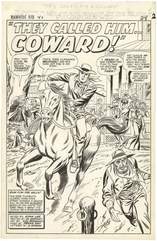 Rawhide Kid #47 p24 (Large Art) (Splash)