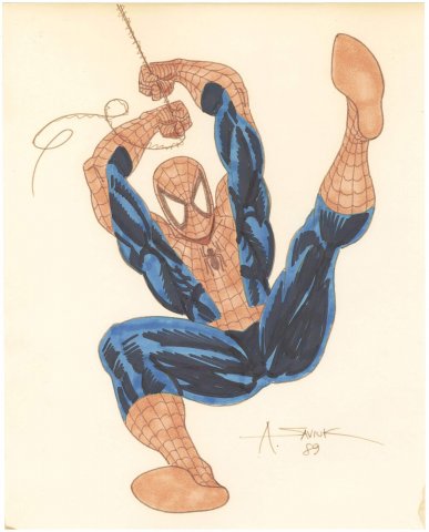 Saviuk Spider-Man Commission (Signed)