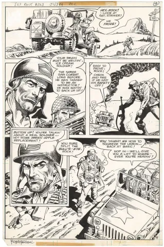 Sgt. Rock #323 p4 (Signed)