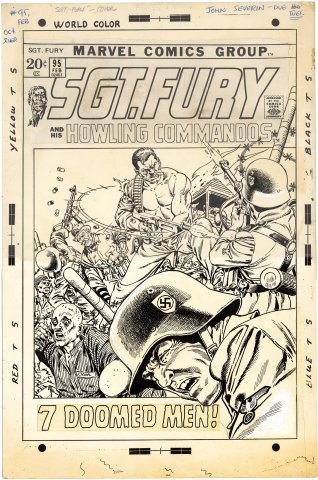 Sgt. Fury and His Howling Commandos #95 Cover