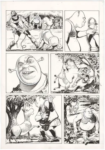 Shrek #1 Interior Page