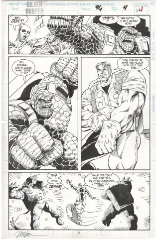 Silver Surfer #96 p4 (Signed)