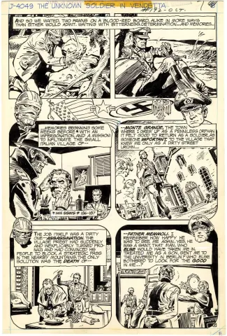 Star Spangled War Stories #192 p5 (Unknown Soldier)