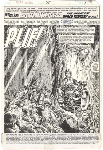 Star Wars #55 p1 (Rare Splash)