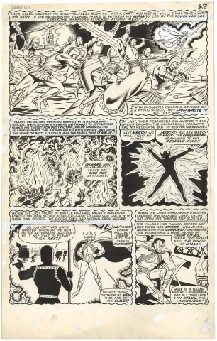 Strange Tales #148 p8 (Large Art)(Ancient One Origin)