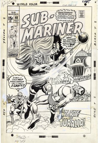 Sub-Mariner #40 Cover