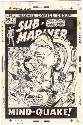 Sub-Mariner #43 Cover
