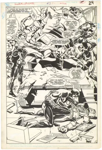 Super Powers #3 p18 (Splash)
