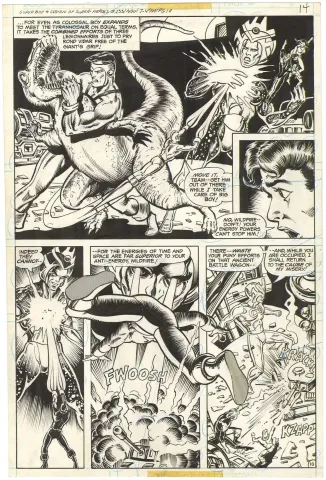 Superboy and The Legion of Super-Heroes #233 p10 (½ Splash)