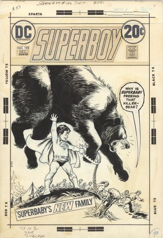 Superboy #192 Cover