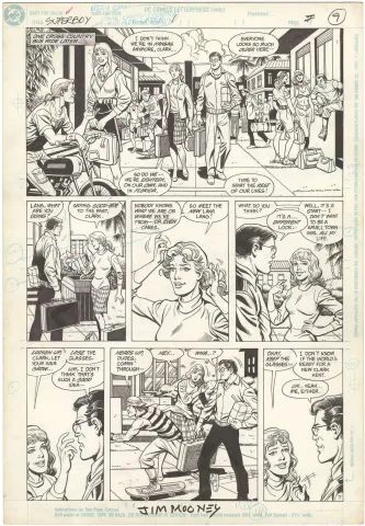 Superboy #1 p7 (Signed)