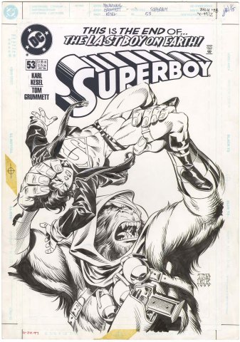 Superboy #53 Cover