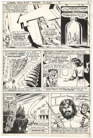 Superman Family #188 p2 (Bottle City of Kandor)