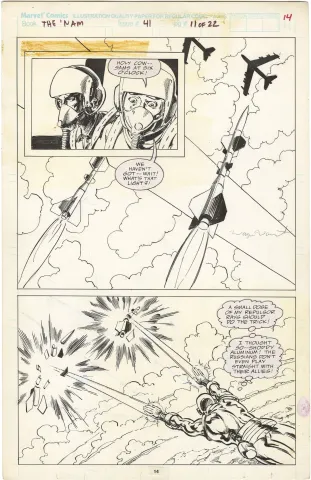 The ‘Nam #41 p14 (Half Splash)