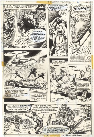 Tomb of Dracula #8 p15 (Signed)