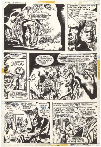 Tomb of Dracula #8 p8 (Signed)