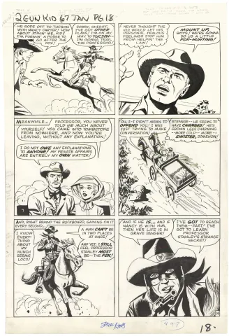 Two-Gun Kid #67 p14 (Signed) (Large Art)