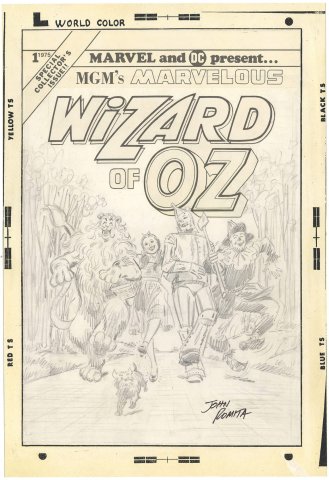 Wizard of Oz Cover Pencil Preliminary (First Treasury)