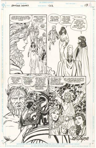 Wonder Woman #122 p17 (Signed)