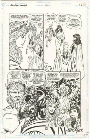 Wonder Woman #122 p17 (Signed)