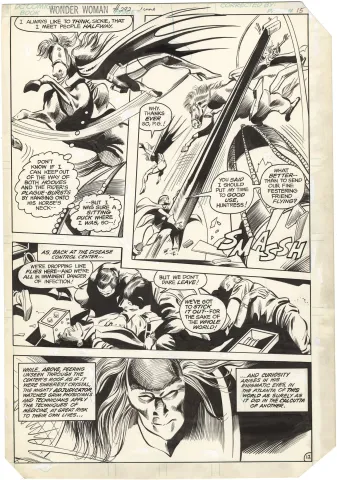 Wonder Woman #292 p12 (Power Girl + Huntress)