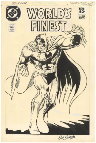 World’s Finest #283 Cover (Signed)