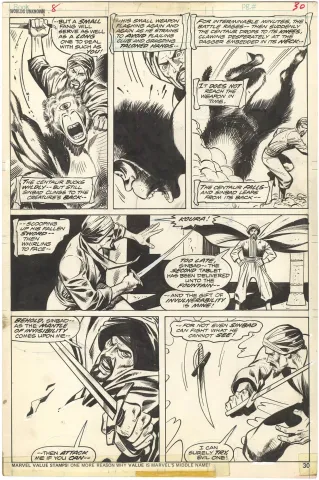 Worlds Unknown #8 p30 (Sinbad)