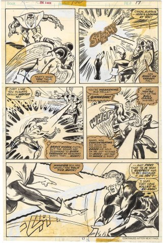 X-Men #106 p17 (Cover Scene)
