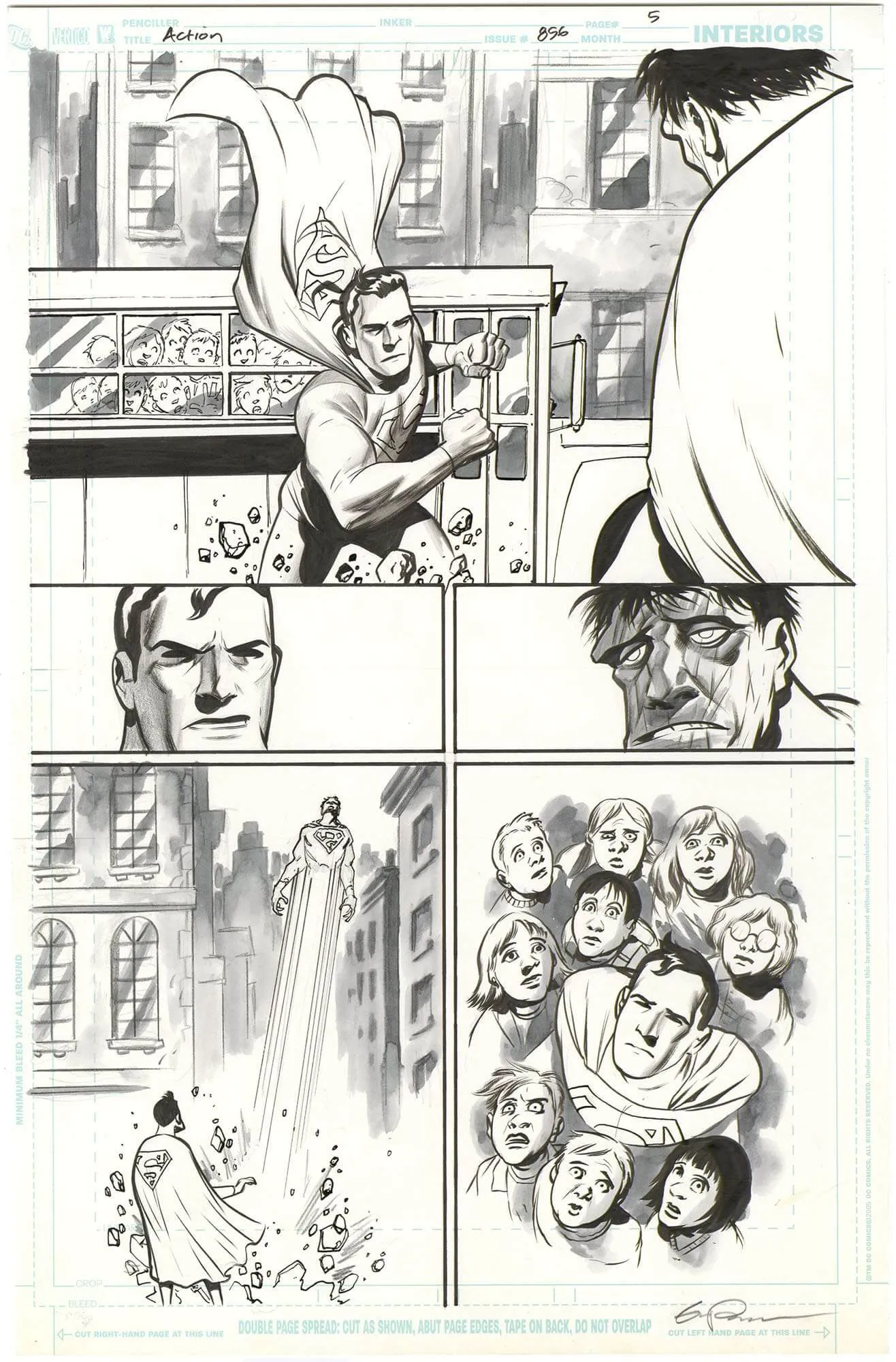 Action Comics #856 p5 (Bizarro Superman)