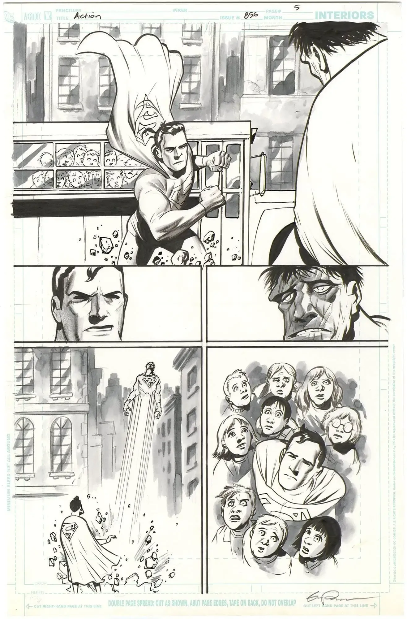 Action Comics #856 p5 (Bizarro Superman)