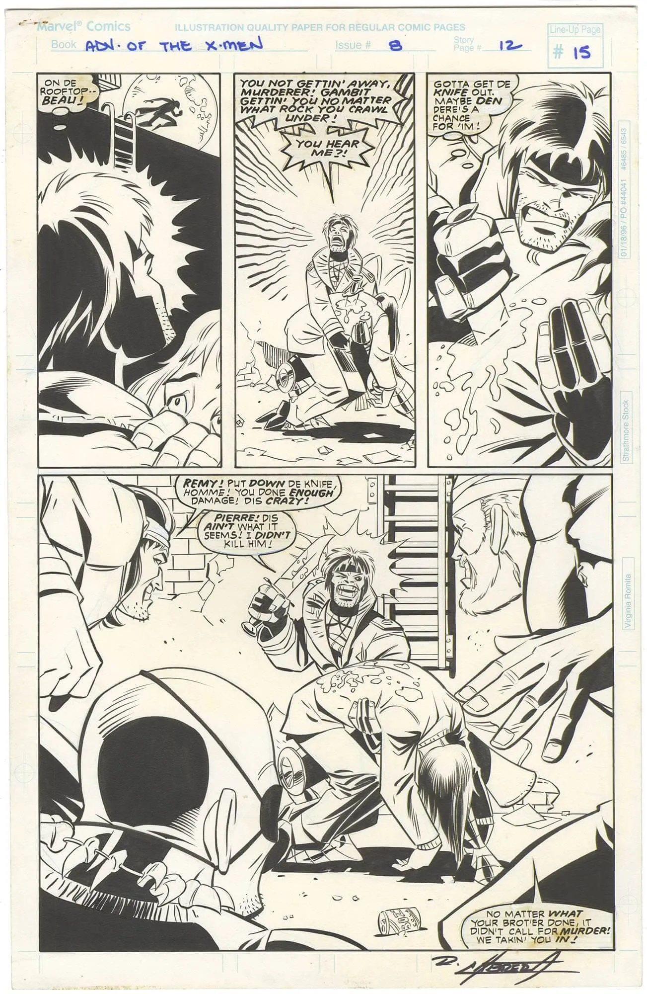 X-Men #8 p12 (Half Splash)