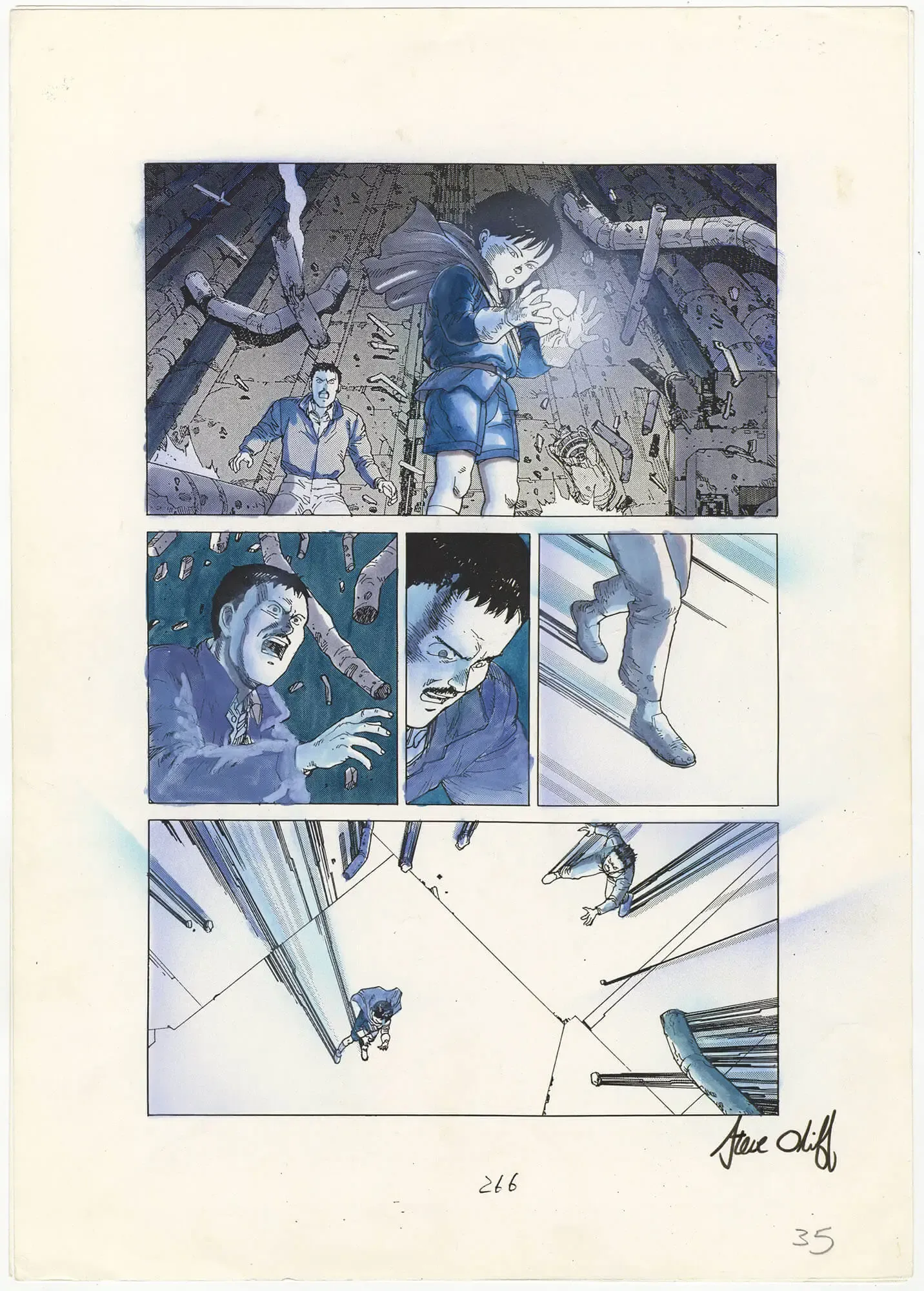 Akira Oliff Color Guides Vol 4, #75 p266