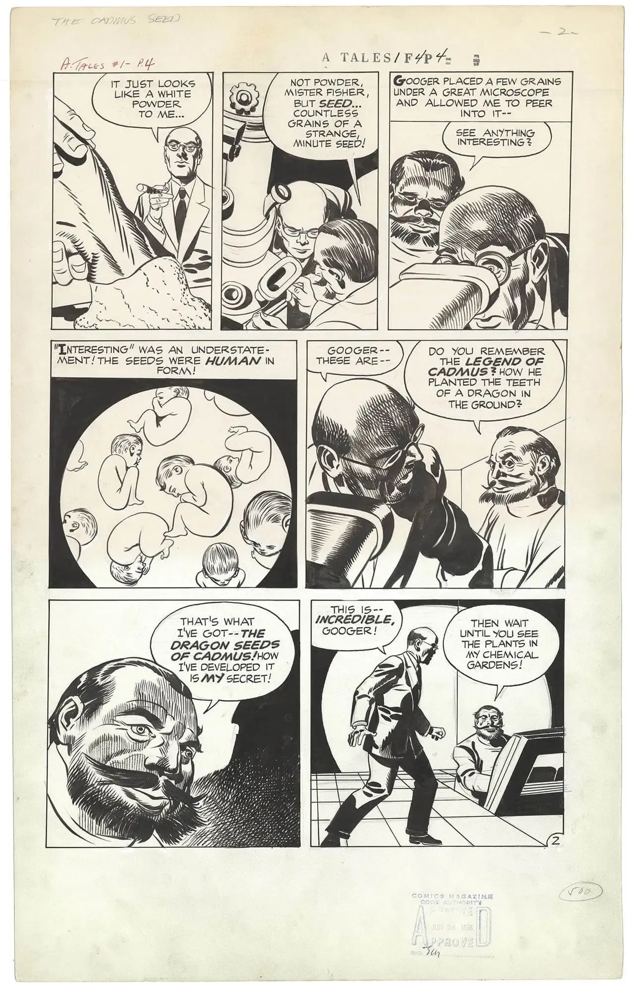 Alarming Tales #1 p2 (Kirby Large Art)