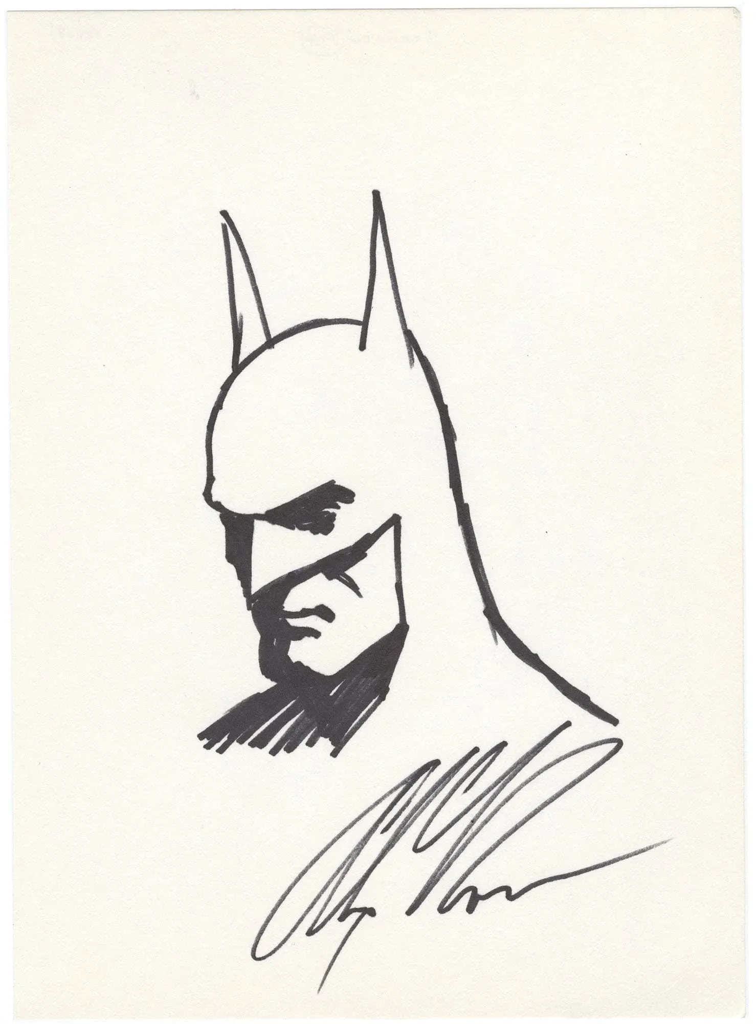 Alex Ross Batman Commission (Rare)
