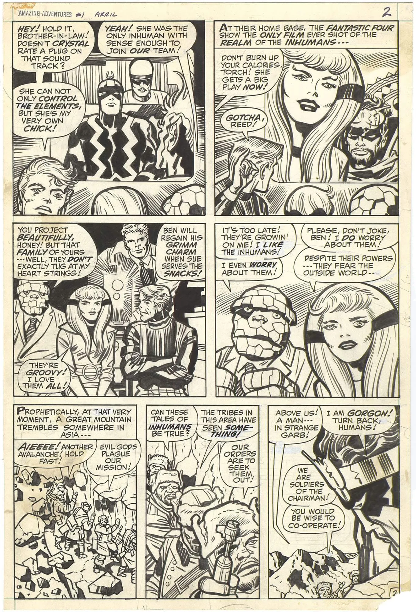 Amazing Adventures #1 p2 (Sweet!!)